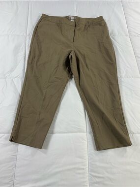 Pre loved CHICO’S cropped pants womens size 3